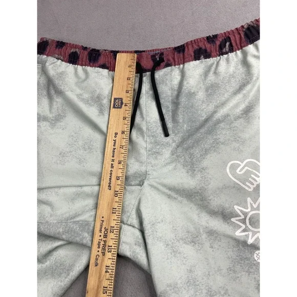 Stance Shorts Mens XL Green Complex Hybrid Beach Wicking Stretch Outdoor Swim - Picture 11 of 15